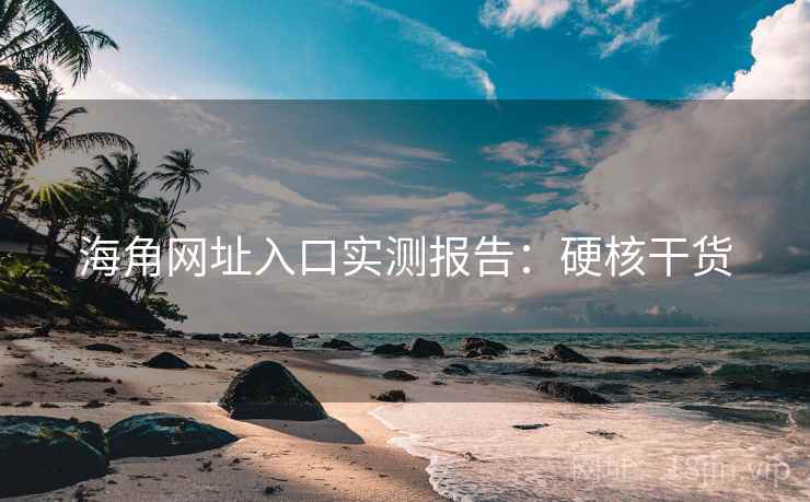 海角网址入口实测报告：硬核干货